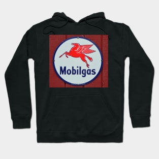 Mobile Gas vintage sign Hoodie